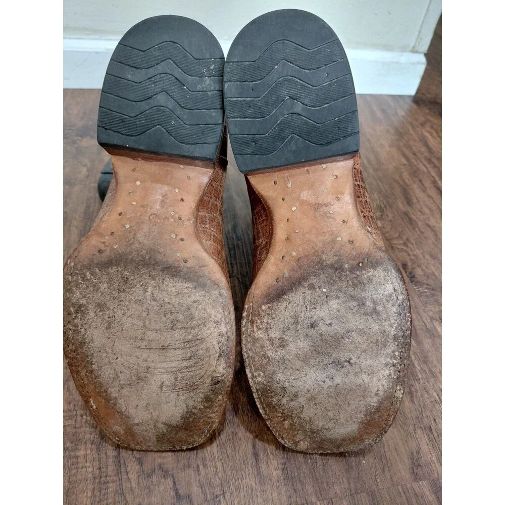 Cody James BCJSP22L6 Men's  Western Performance Boots Brown Leather Men Sz 10.5D